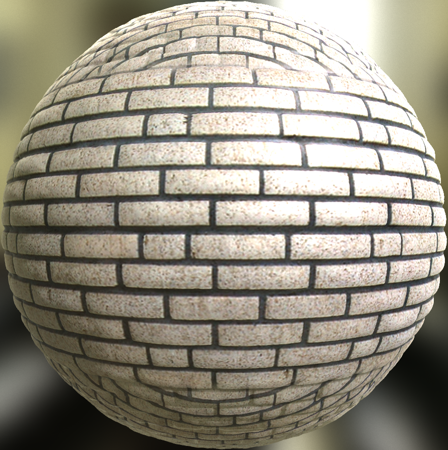 White Bricks PBR