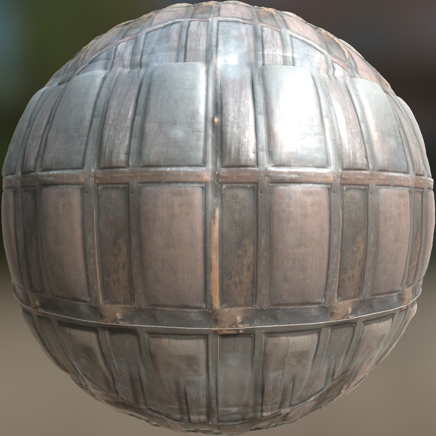 Wood Cross PBR